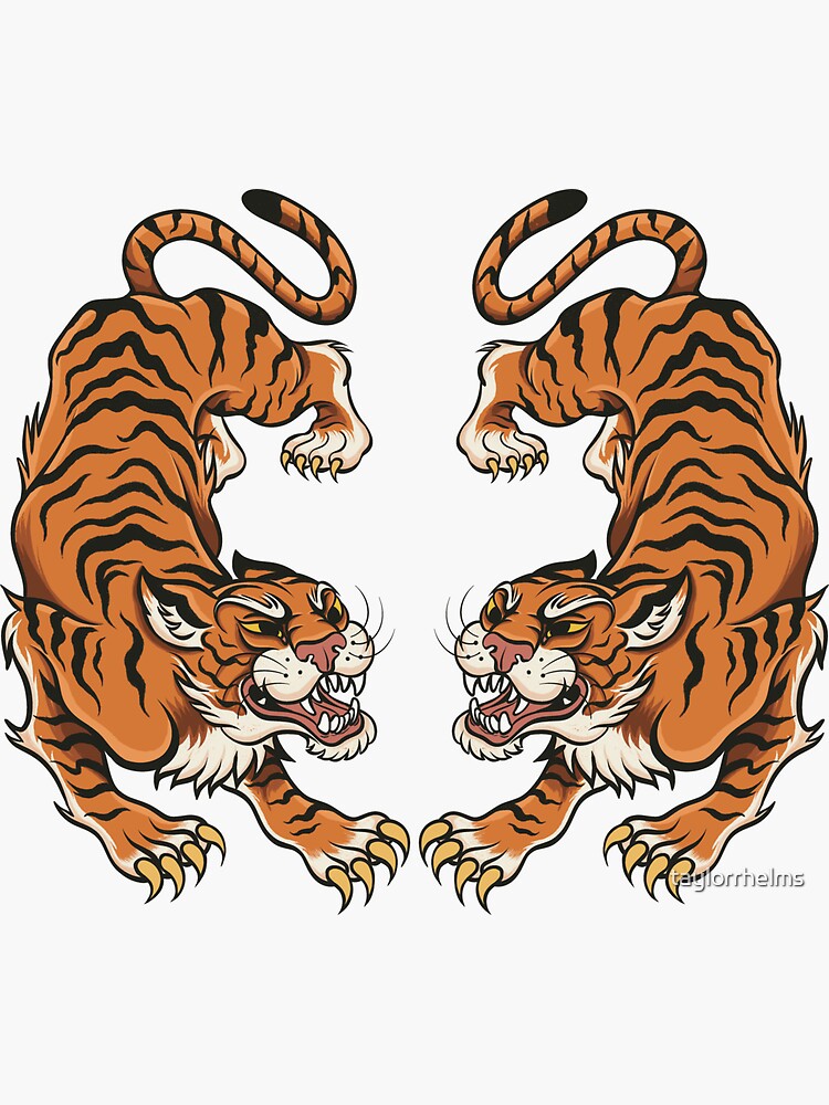 Cincinnati Bengals Joe Burrow Tiger Stripe Merch Sticker for Sale