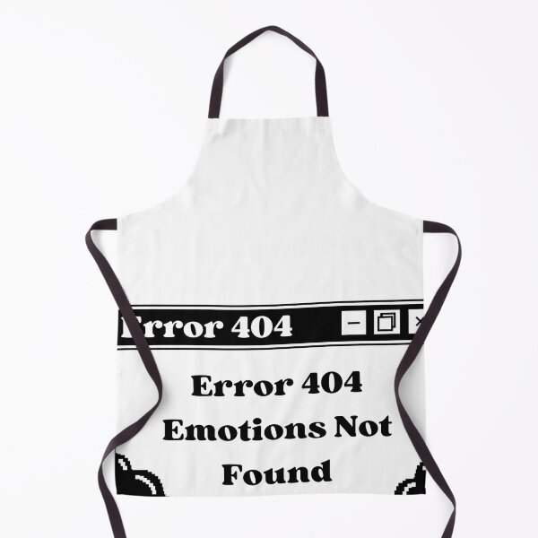 Item preview, Error 404 Emotions Not Found designed and sold by Hoetoons.