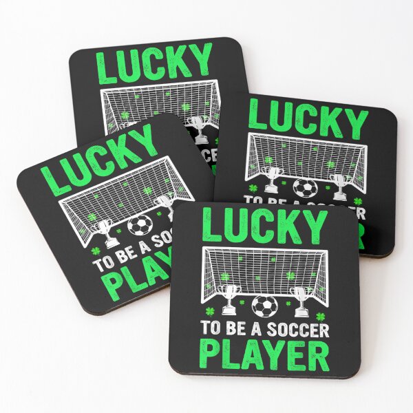 Item preview, Lucky To Be A Soccer Player Sport Lover Irish Patricks Day  designed and sold by bessiey23.