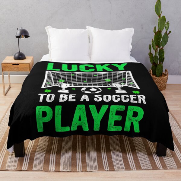 Item preview, Lucky To Be A Soccer Player Sport Lover Irish Patricks Day  designed and sold by bessiey23.