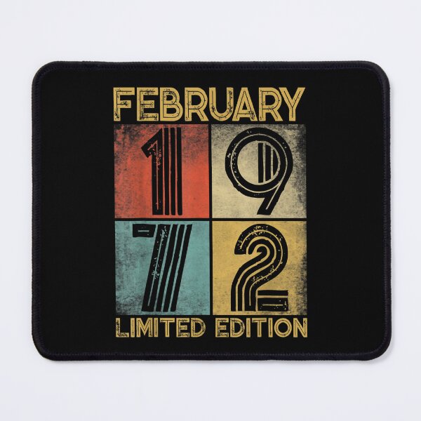 Item preview, Distressed Retro February 1972 50th Birthday 50 Yrs Old Men  designed and sold by cysandy.