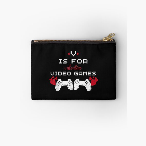 Item preview, V Is For Video Games Funny Valentines Day Gamer Boy Men Gift  designed and sold by bessiey23.