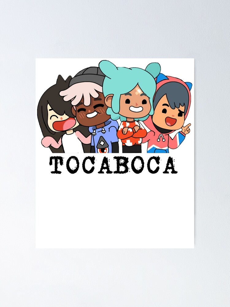 Toca Boca Character - Tocaboca Mara Cute Poster for Sale by mazoria