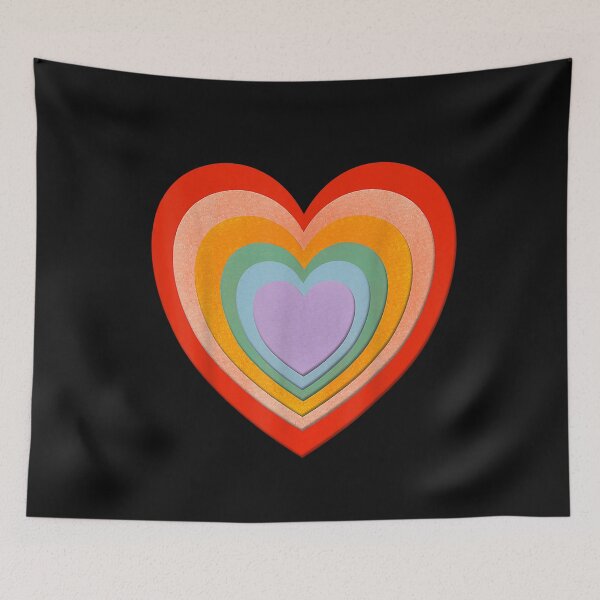 Item preview, Rainbows and Heart Cutouts Love Shirt T-Shirt designed and sold by Acton-Maran.