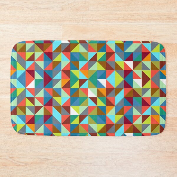 Item preview, Geometric Squares Pattern designed and sold by InspiredPamjoy.
