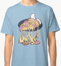 Extra Toppings Cartoon Pizza Graffiti Street Art Design Classic T-Shirt