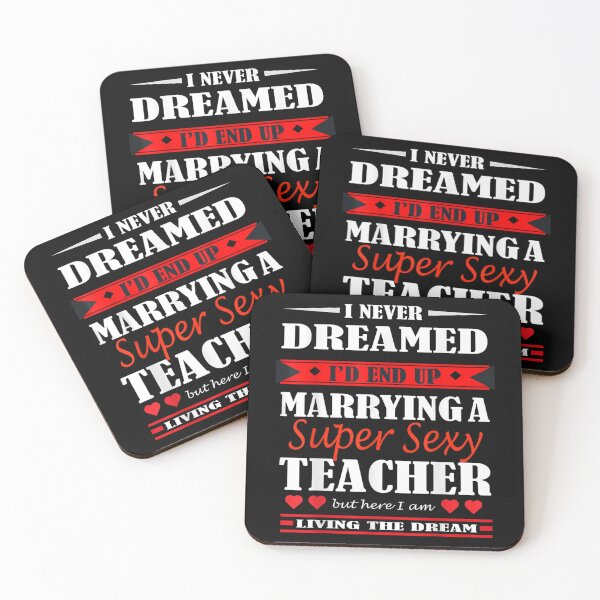 Item preview, Valentines Day I Never Dreamed I'd End Up Marrying A Teacher  designed and sold by bessiey23.