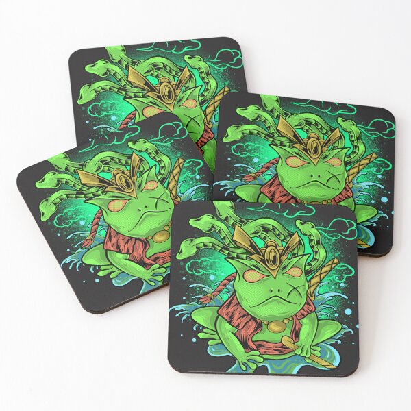 Item preview, Green Frogs for Ninja designed and sold by Bayuktx.