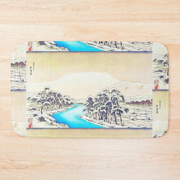 Item preview,  The Great Bridge of Sanjō in Kyoto (1920) print by Goyō Hashiguchi. designed and sold by CristalleLisa.