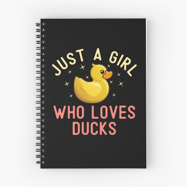 Item preview, Just A Girl Who Loves Ducks Cute Rubber Duck Design  designed and sold by alenaz.