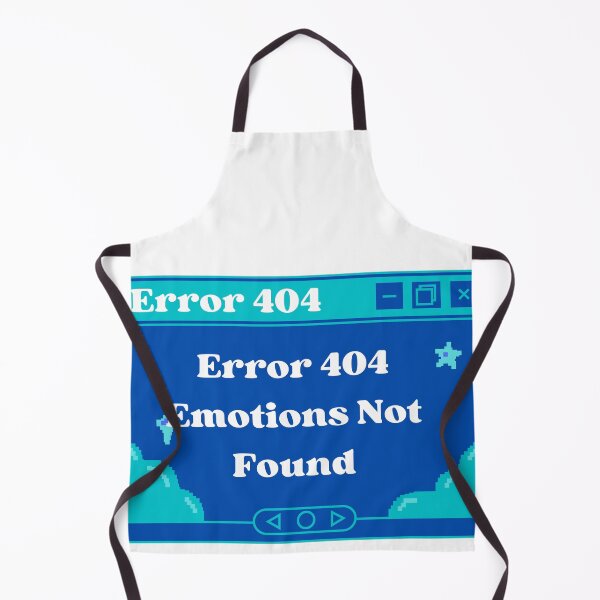 Item preview, Error 404 Emotions Not Found designed and sold by Hoetoons.