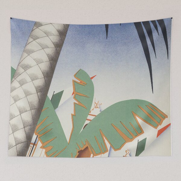 Item preview, Art Deco Palms designed and sold by leafsquare.