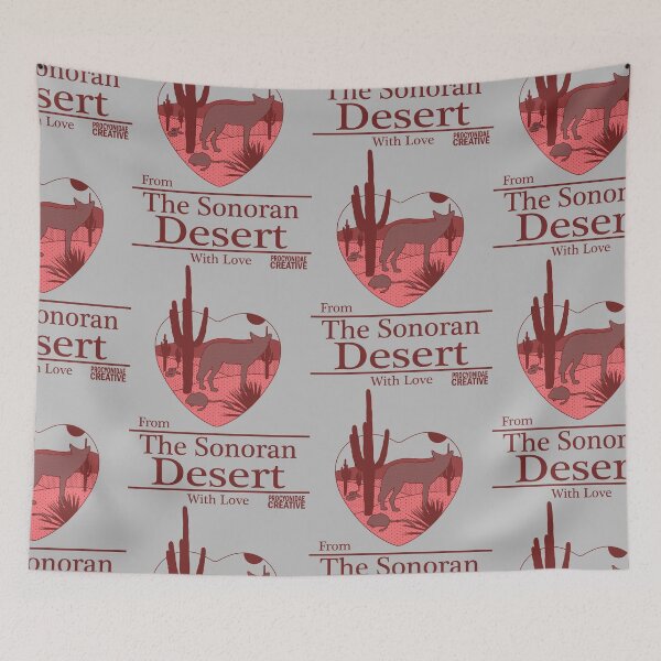 Item preview, From the Sonoran desert with Love I designed and sold by Procyonidae Creative.