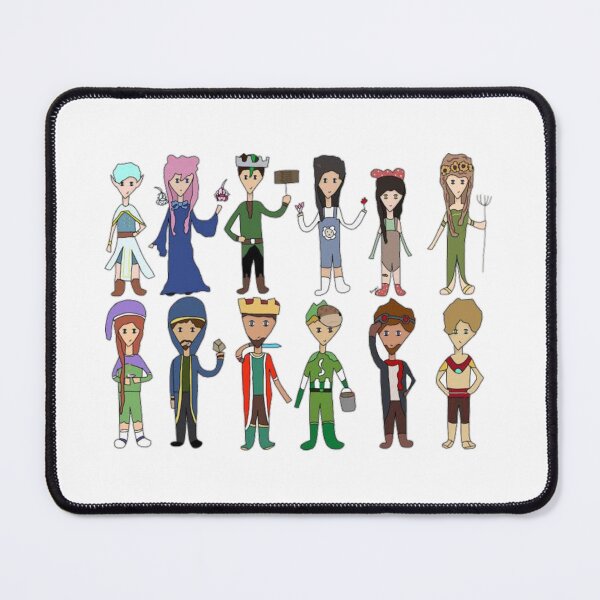 Item preview, Empires SMP Members, Minecraft, Sticker designed and sold by EiraJocasta.
