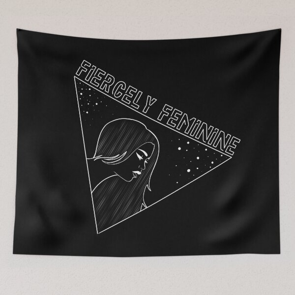 Item preview, Fiercely Feminine designed and sold by TheHappyHeretic.