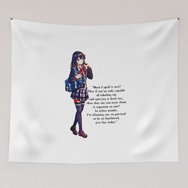 Item preview, yukinon quote designed and sold by oregairu-m.