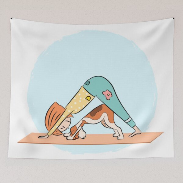 Item preview, All I Need Is Love Yoga And A Dog - Colorful designed and sold by ElPatron258366.