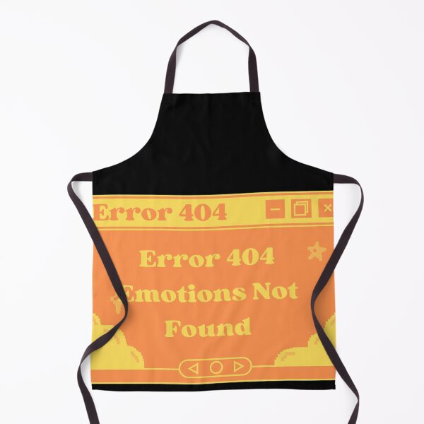 Item preview, Error 404 Emotions Not Found designed and sold by Hoetoons.