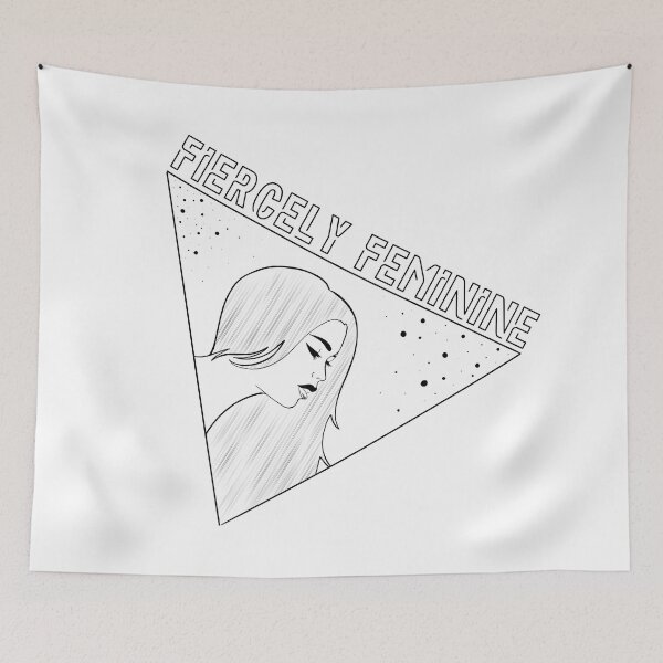 Item preview, Fiercely Feminine designed and sold by TheHappyHeretic.