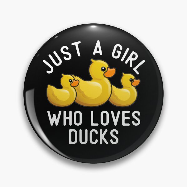 Item preview, Duck Lover Just A Girl Who Loves Ducks Cute Duck Gifts for Women Girls designed and sold by alenaz.
