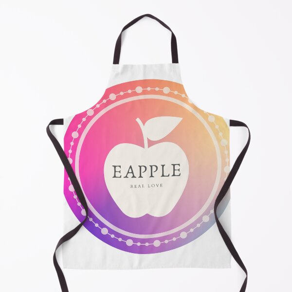 Item preview, eApple - colorful vegetarian apple lover design designed and sold by lordyswiss.
