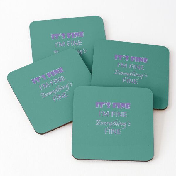 Item preview, CIt&x27;s Fine Im Fine Everything&x27;s Fine 4 Classic T-Shirt designed and sold by FlorianBrauburg.