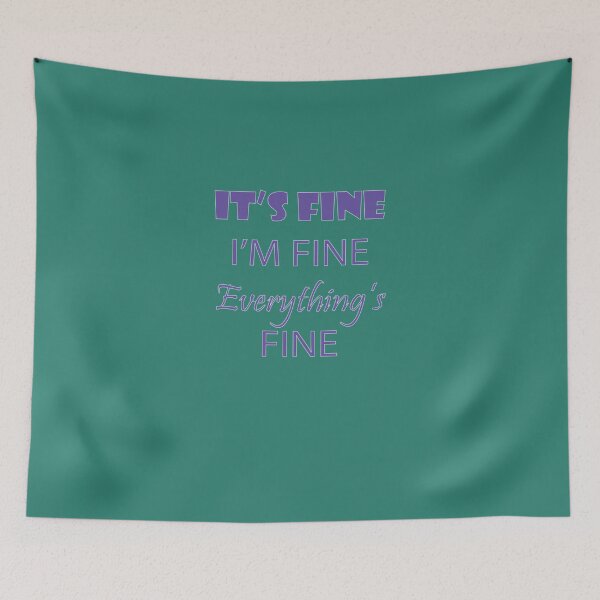 Item preview, CIt&x27;s Fine Im Fine Everything&x27;s Fine 4 Classic T-Shirt designed and sold by FlorianBrauburg.