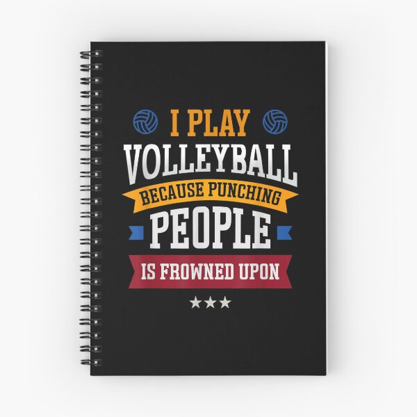 Item preview, I Play Volleyball Because Punching People Volleyball  designed and sold by cysandy.