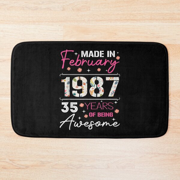 Item preview, 35 Years Old Born In February 1987 35th Birthday For Women  designed and sold by bessiey23.