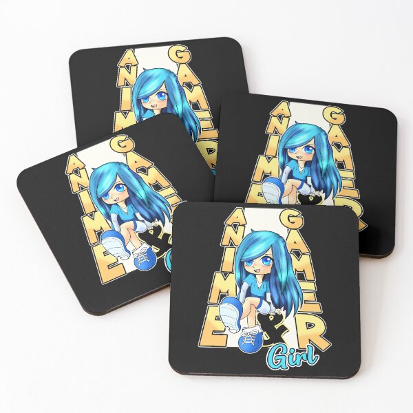 Item preview, Aesthetic anime chibi rainbow gamer gacha art designed and sold by Infdesigner.
