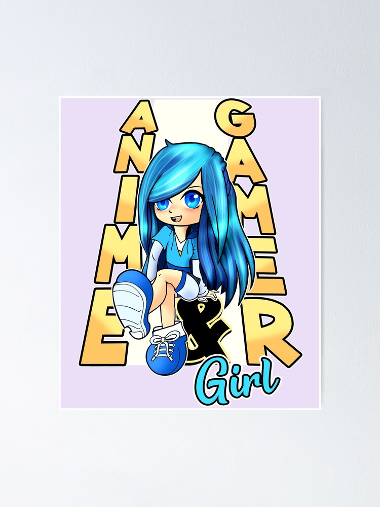 Cool Gacha life girl Poster for Sale by Infdesigner