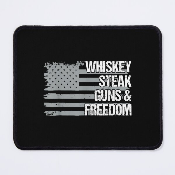 Item preview, Dad Grandpa Veteran Us Flag Whiskey Steak Guns Freedom  designed and sold by bessiey23.