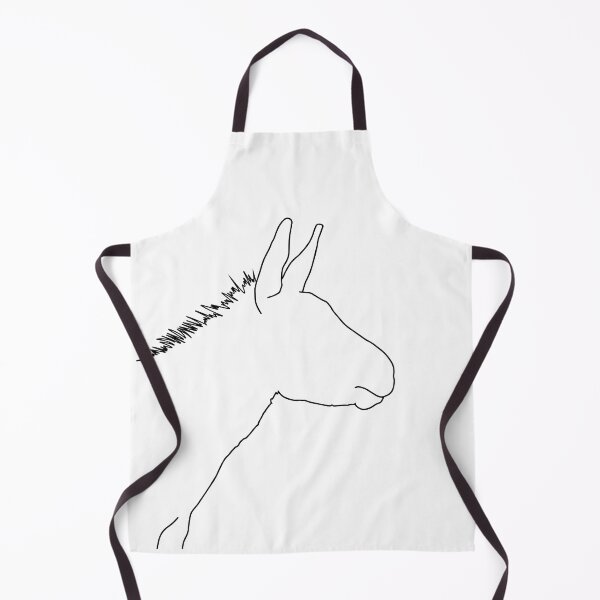 Item preview, Donkey Line - Donkey One Line Art - Donkey Single Line Art designed and sold by Mrs-PenLine.