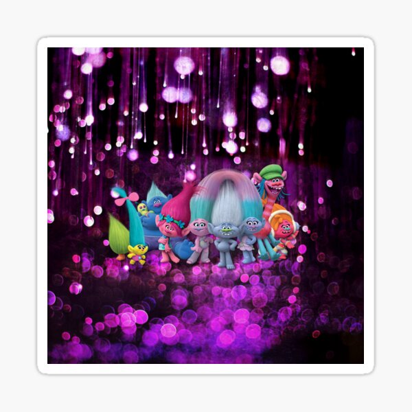 Trolls Stickers 4x6'' 10x15cm 