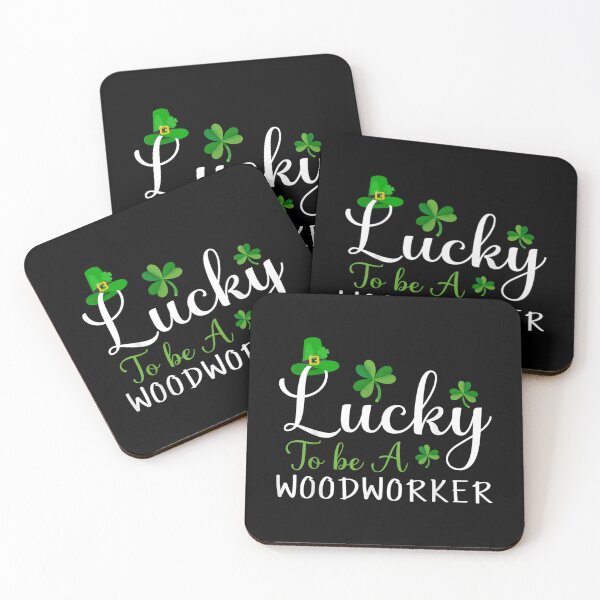 Item preview, Lucky To Be A Woodworker Cute Happy St Patricks Day  designed and sold by bessiey23.