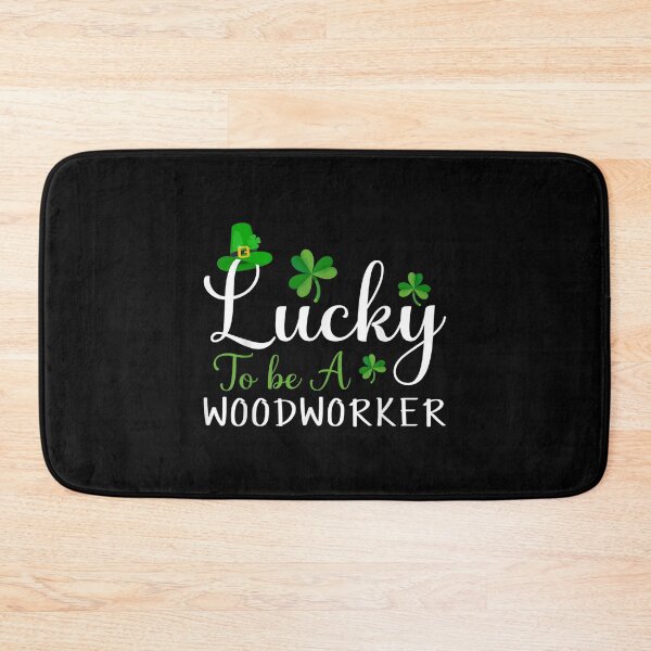 Item preview, Lucky To Be A Woodworker Cute Happy St Patricks Day  designed and sold by bessiey23.