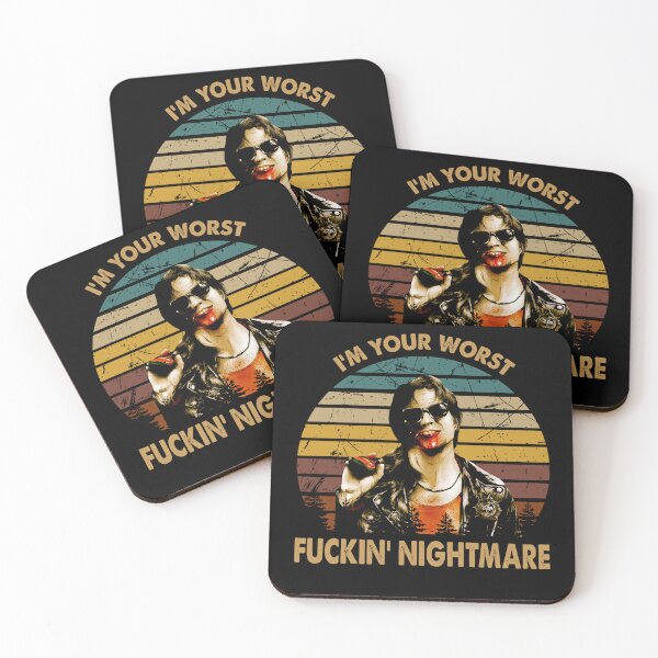 Item preview, Near Design Horror Films Darks - I'm Your Worst Fuckin' Nightmare designed and sold by CharlesJoyce8.