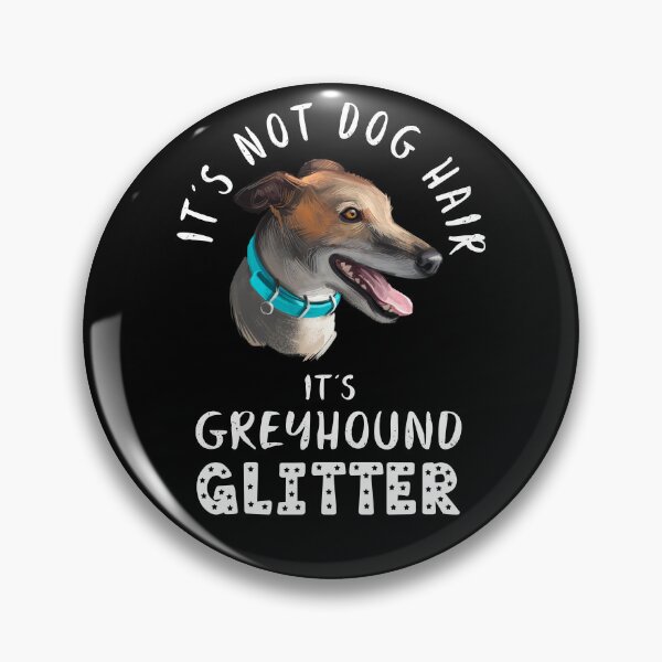 Artikelvorschau, Es sind keine Hundehaare, sondern Windhunde mit Glitzer, lustiges Hundezitat entworfen und verkauft von theshirtinator.
