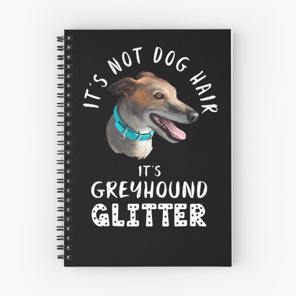 Artikelvorschau, Es sind keine Hundehaare, sondern Windhunde mit Glitzer, lustiges Hundezitat entworfen und verkauft von theshirtinator.