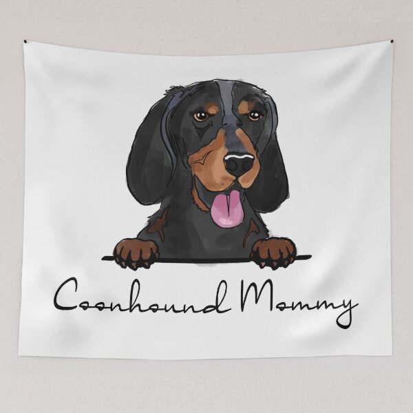 Item preview, Coonhound perro mami designed and sold by Blok45.