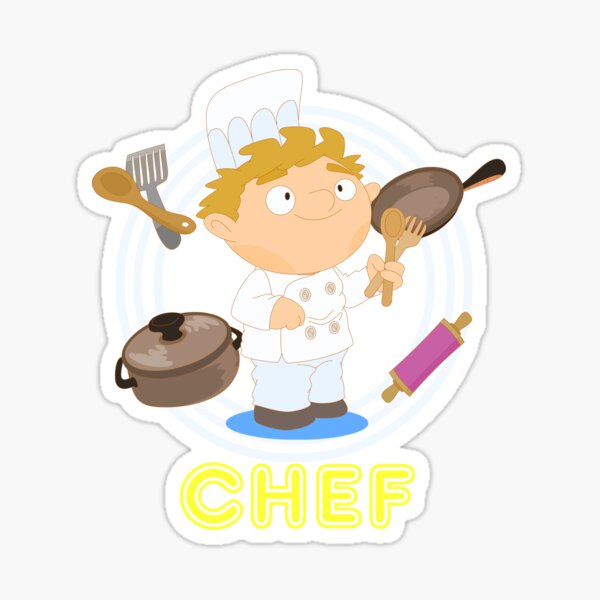 Funny Cooking Kitchen Gadgets Sticker for Sale by Tshirty10