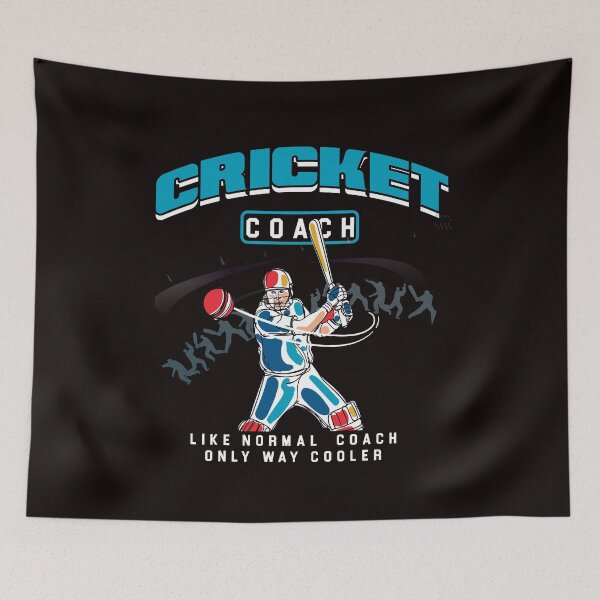 Item preview, Cricket Coach Team Player Cricketer Bowler Pitch designed and sold by TomGiantDesigns.