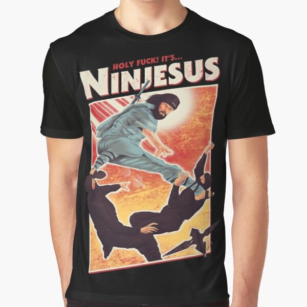 The Jesus Ninja Graphic T-Shirt