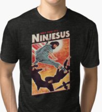 The Jesus Ninja Tri-blend T-Shirt