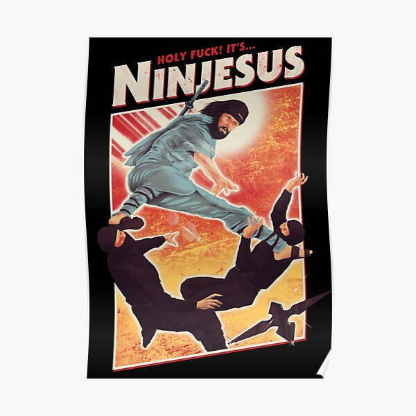 The Jesus Ninja Poster
