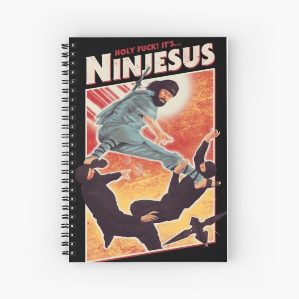 The Jesus Ninja Spiral Notebook