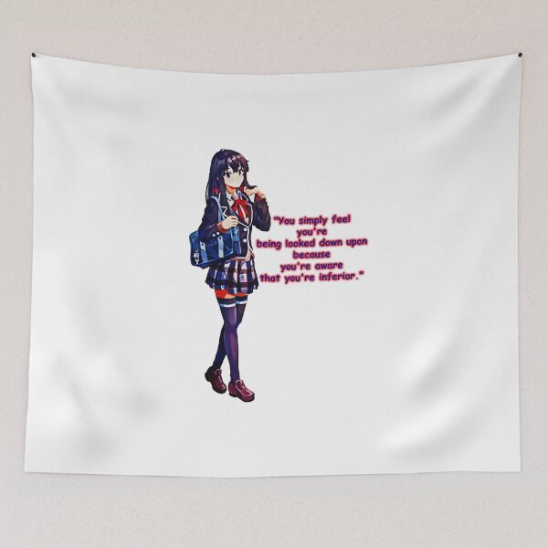 Item preview, yukinon quote designed and sold by oregairu-m.
