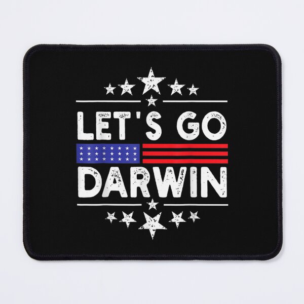 Item preview, Lets Go Darwin Vintage Usa Flag Let's Go Darwin designed and sold by bessiey23.