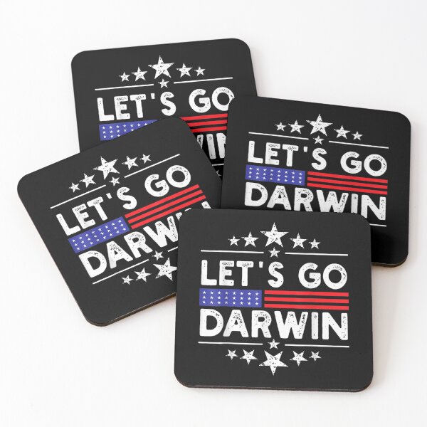 Item preview, Lets Go Darwin Vintage Usa Flag Let's Go Darwin  designed and sold by bessiey23.