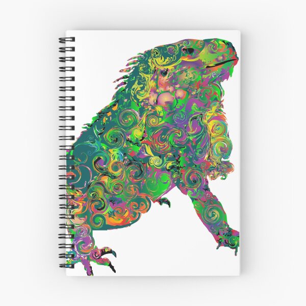 Item preview, PSYCHEDLIC IGUANA designed and sold by butterflyscream.